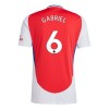 Original Trikotsatz Arsenal Gabriel 6 Heimtrikot 2024-25 Für Kinder
